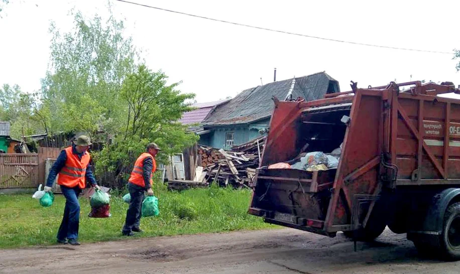 Вывоз мусора из частного дома в Химках в октябре