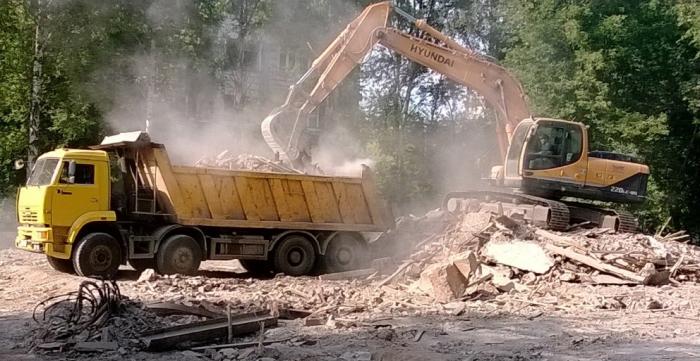 Вывоз бетонного боя и ЖБИ отходов в Химках от ПроМусор, цена от 2799 руб., утилизация и переработка