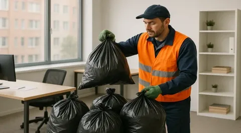 Уборка и вывоз мусора после мероприятий в Химках в октябре